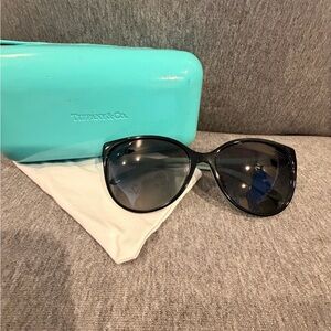 Tiffany & Co. Elegant Black Sunglasses